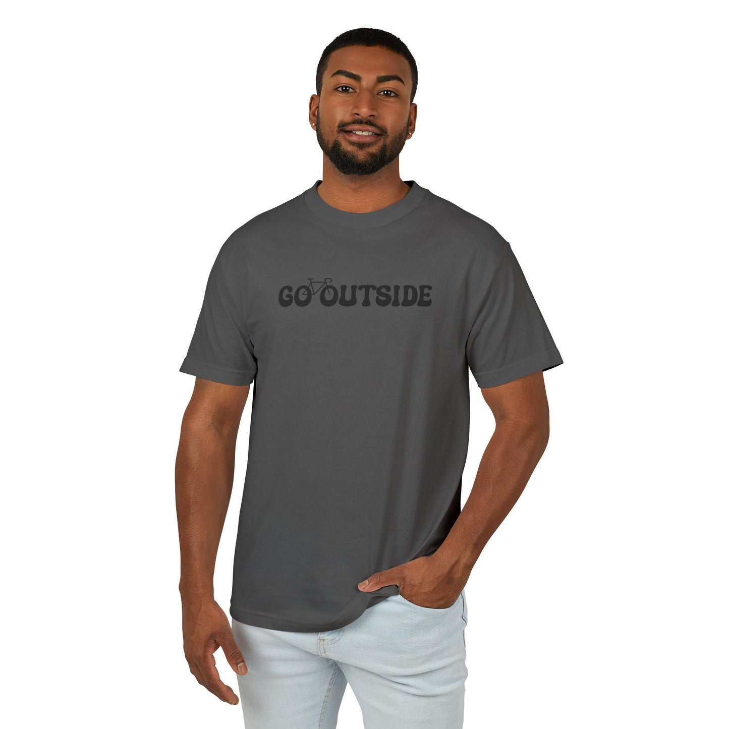 GO OUTSIDE (ride a bike) T-shirt