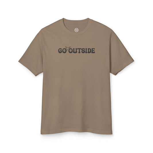 GO OUTSIDE (ride a bike) T-shirt