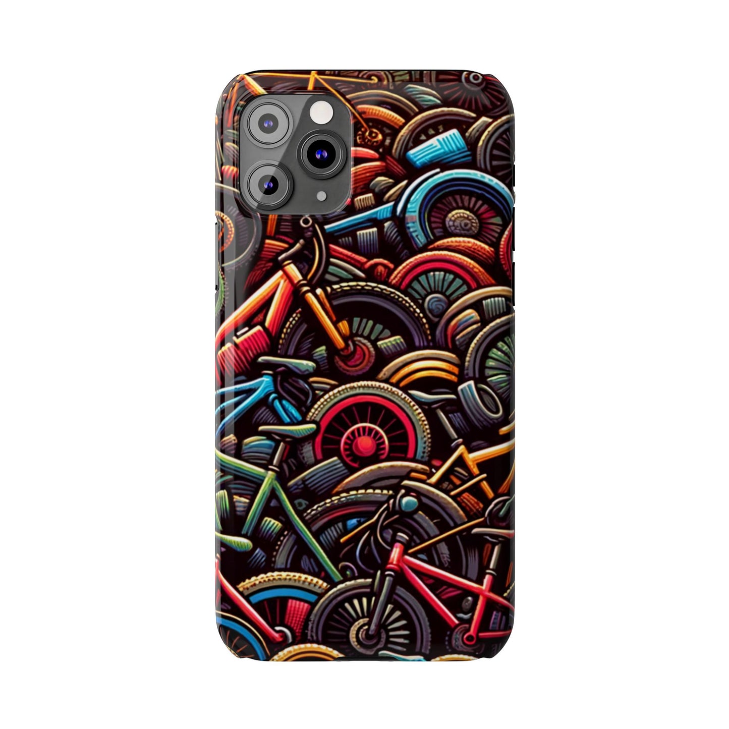 PILE O' BIKES iPhone Case