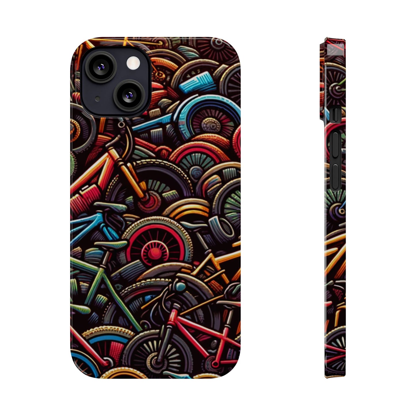 PILE O' BIKES iPhone Case