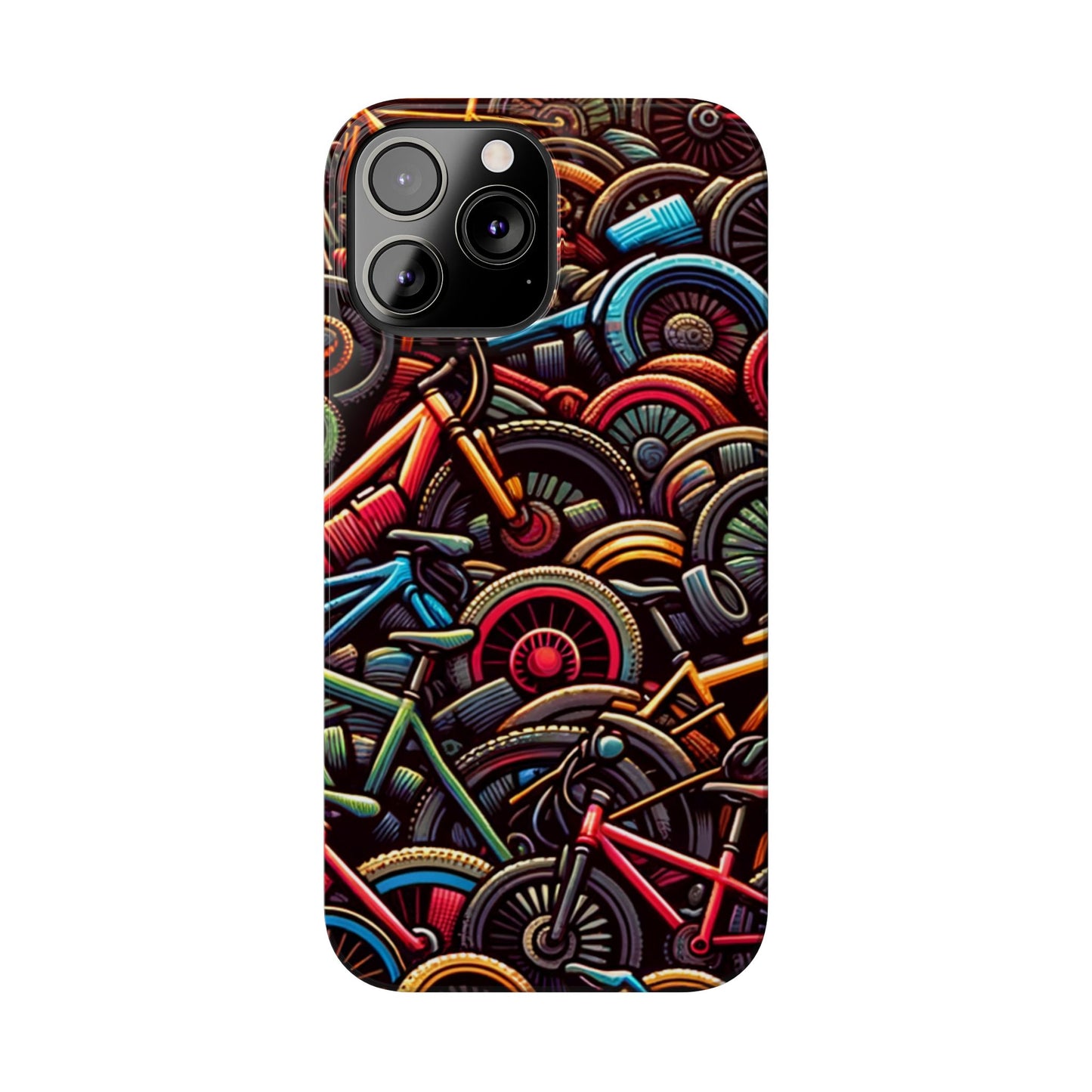 PILE O' BIKES iPhone Case