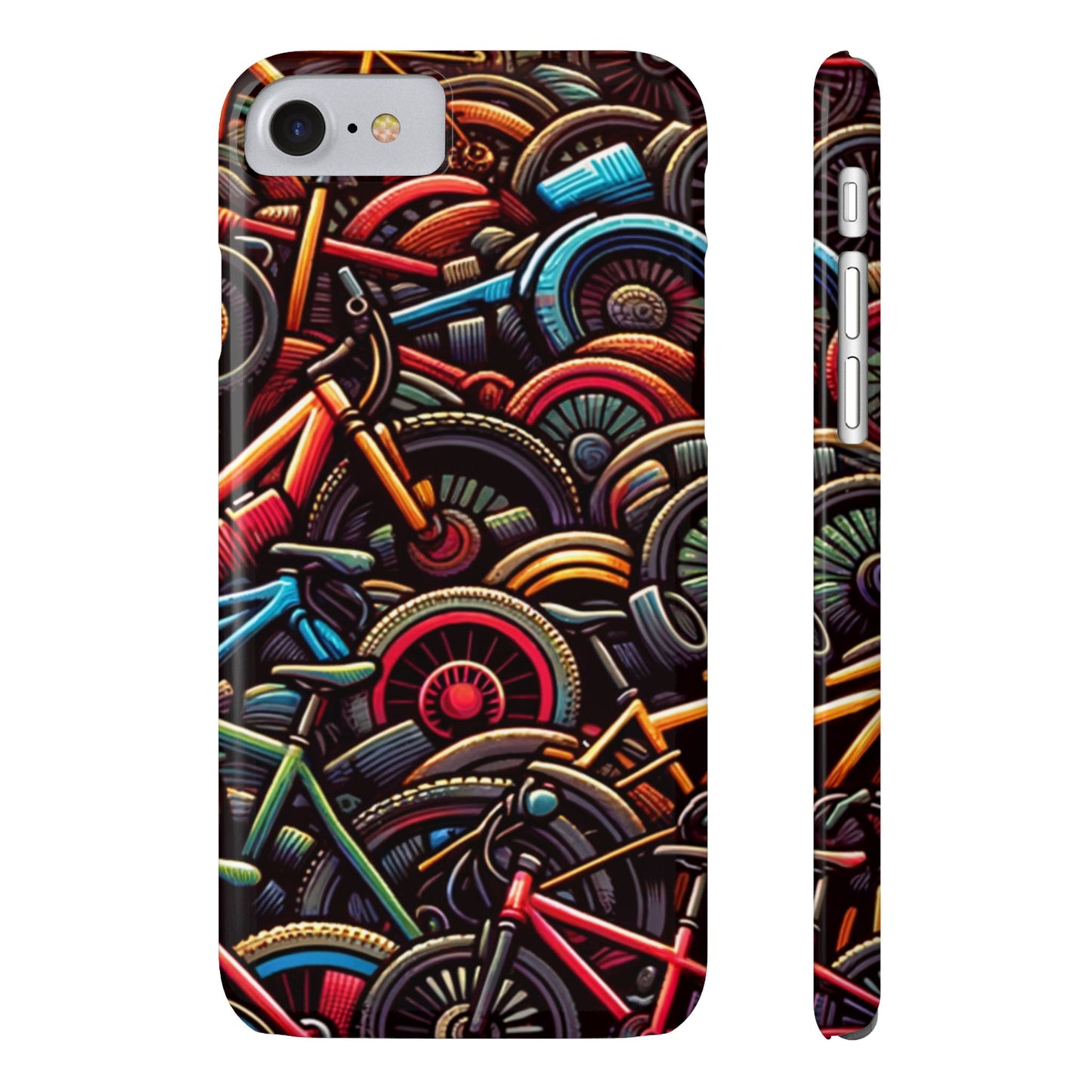 PILE O' BIKES iPhone Case