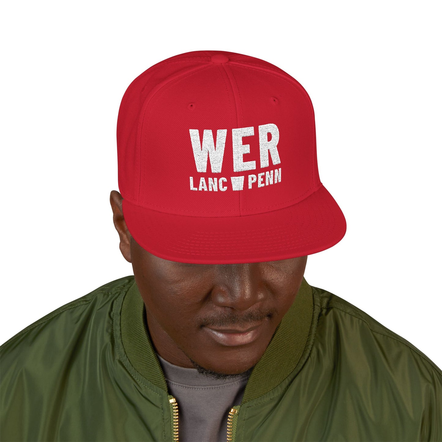 WER LANC-PENN Embroidered Snapback Hat