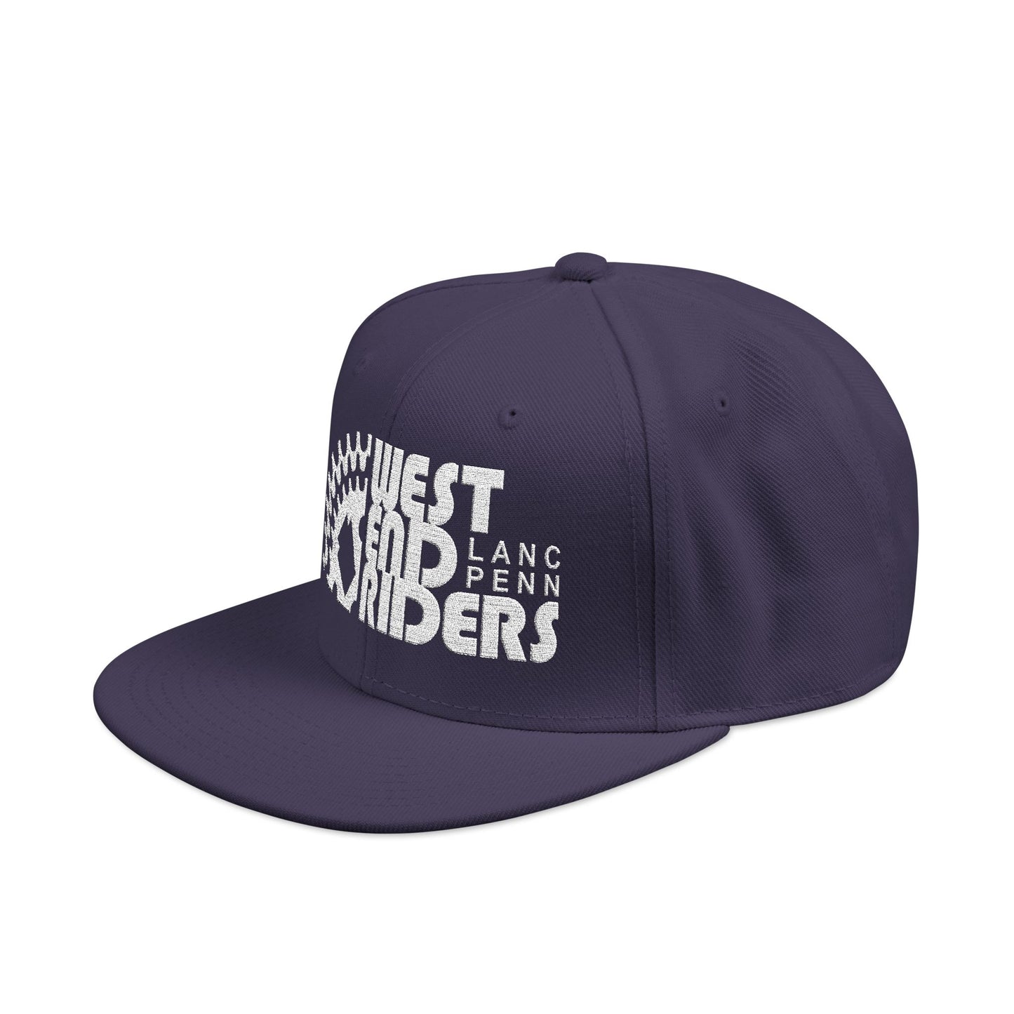 WEST END RIDERS Embroidered Snapback Hat