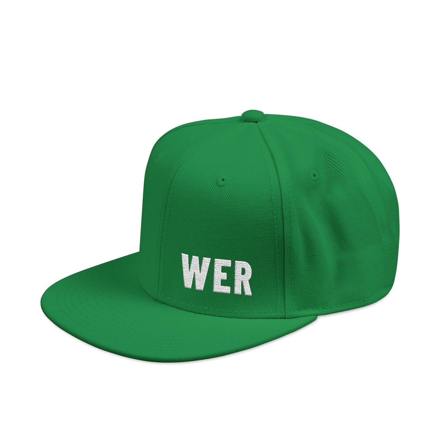 WER Snapback Hat — Embroidered