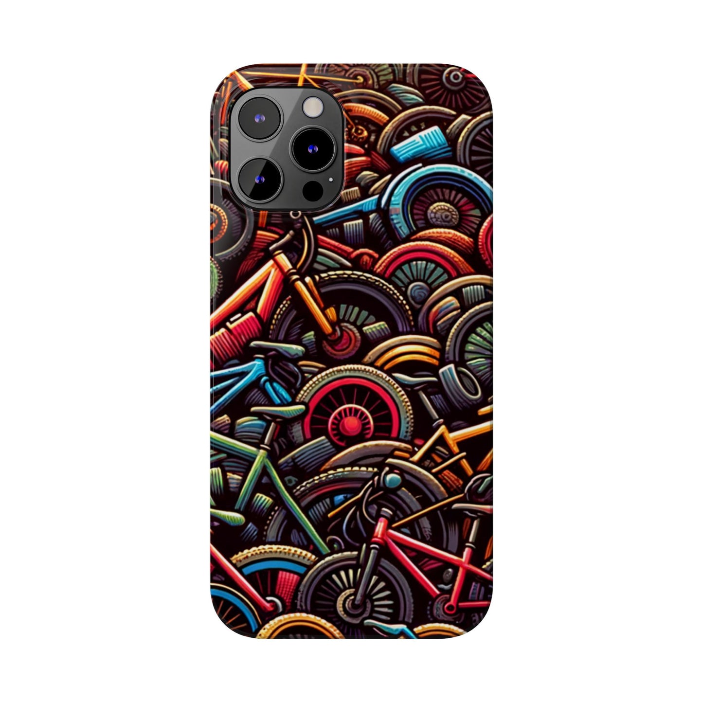 PILE O' BIKES iPhone Case