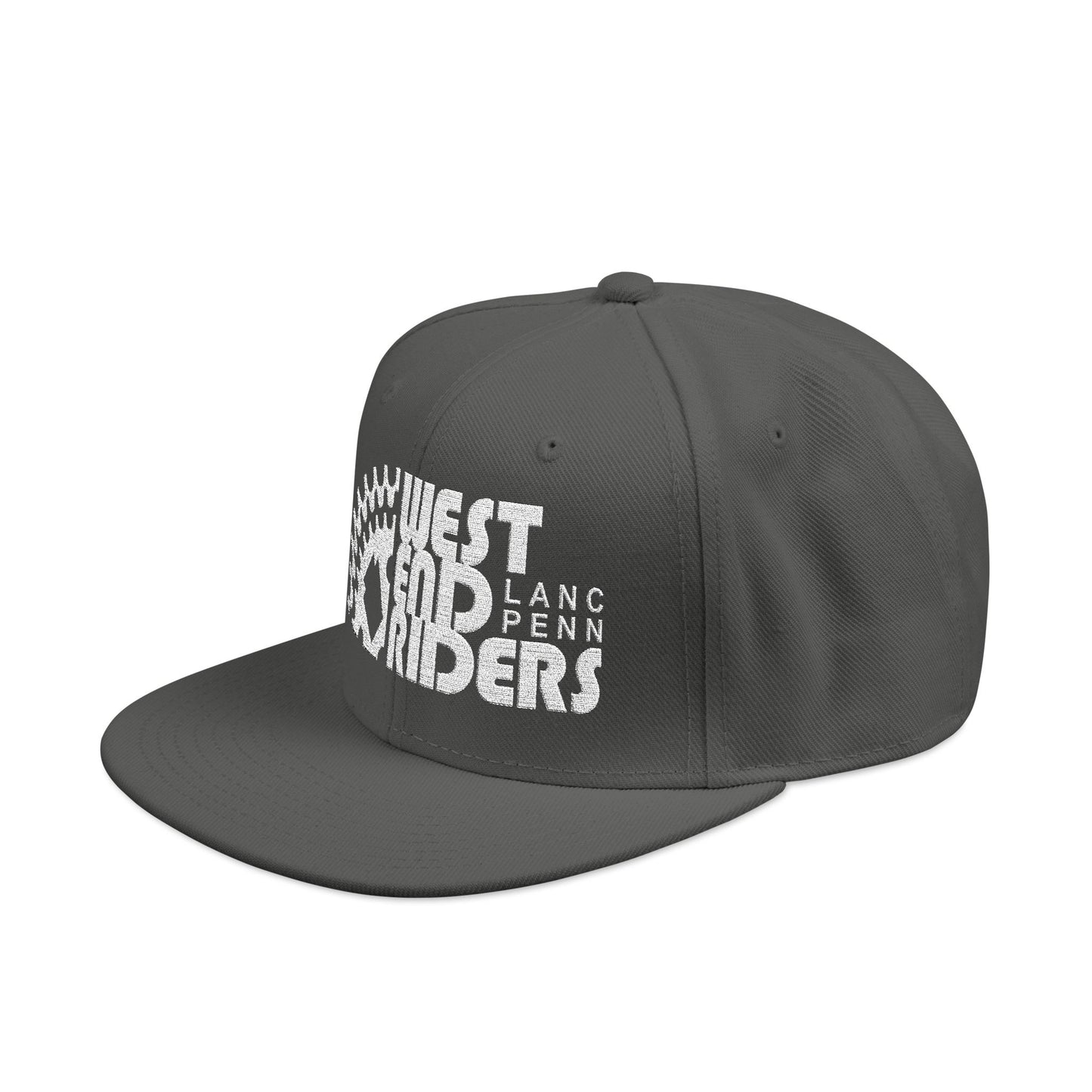 WEST END RIDERS Embroidered Snapback Hat