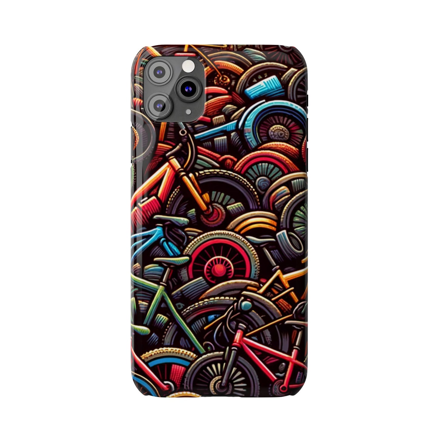 PILE O' BIKES iPhone Case