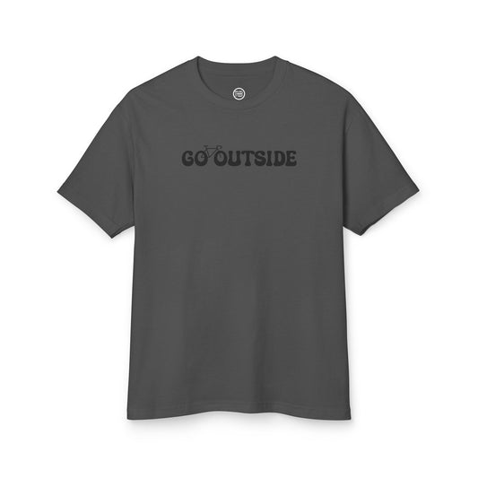 GO OUTSIDE (ride a bike) T-shirt