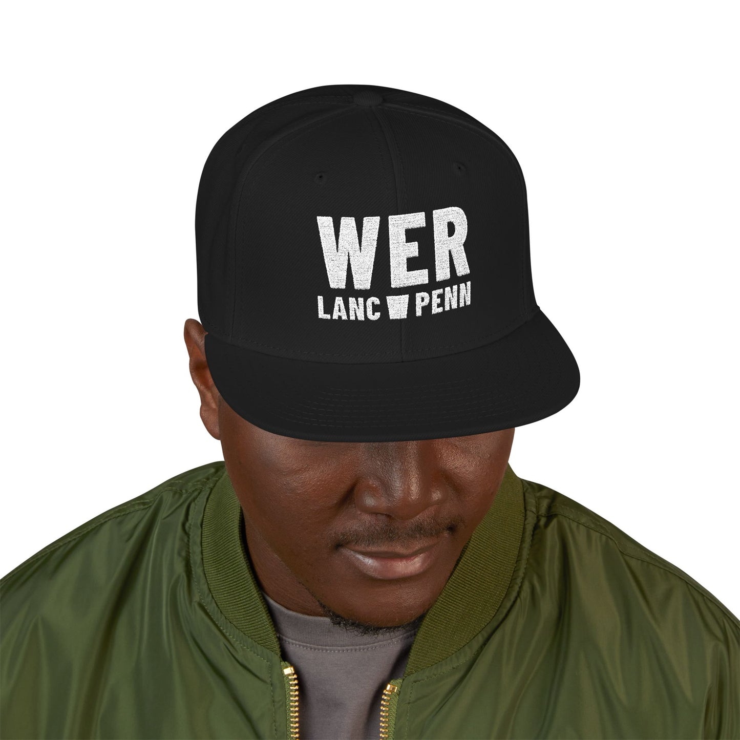 WER LANC-PENN Embroidered Snapback Hat