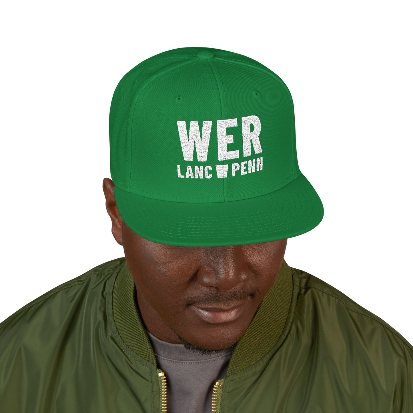 WER LANC-PENN Embroidered Snapback Hat