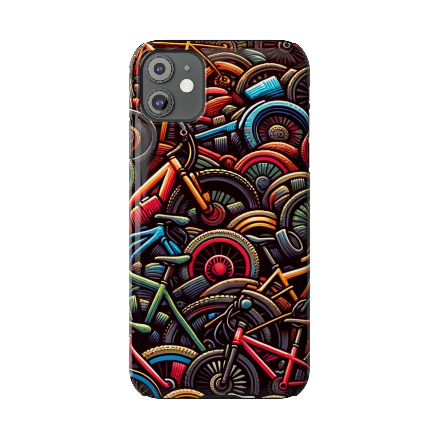 PILE O' BIKES iPhone Case