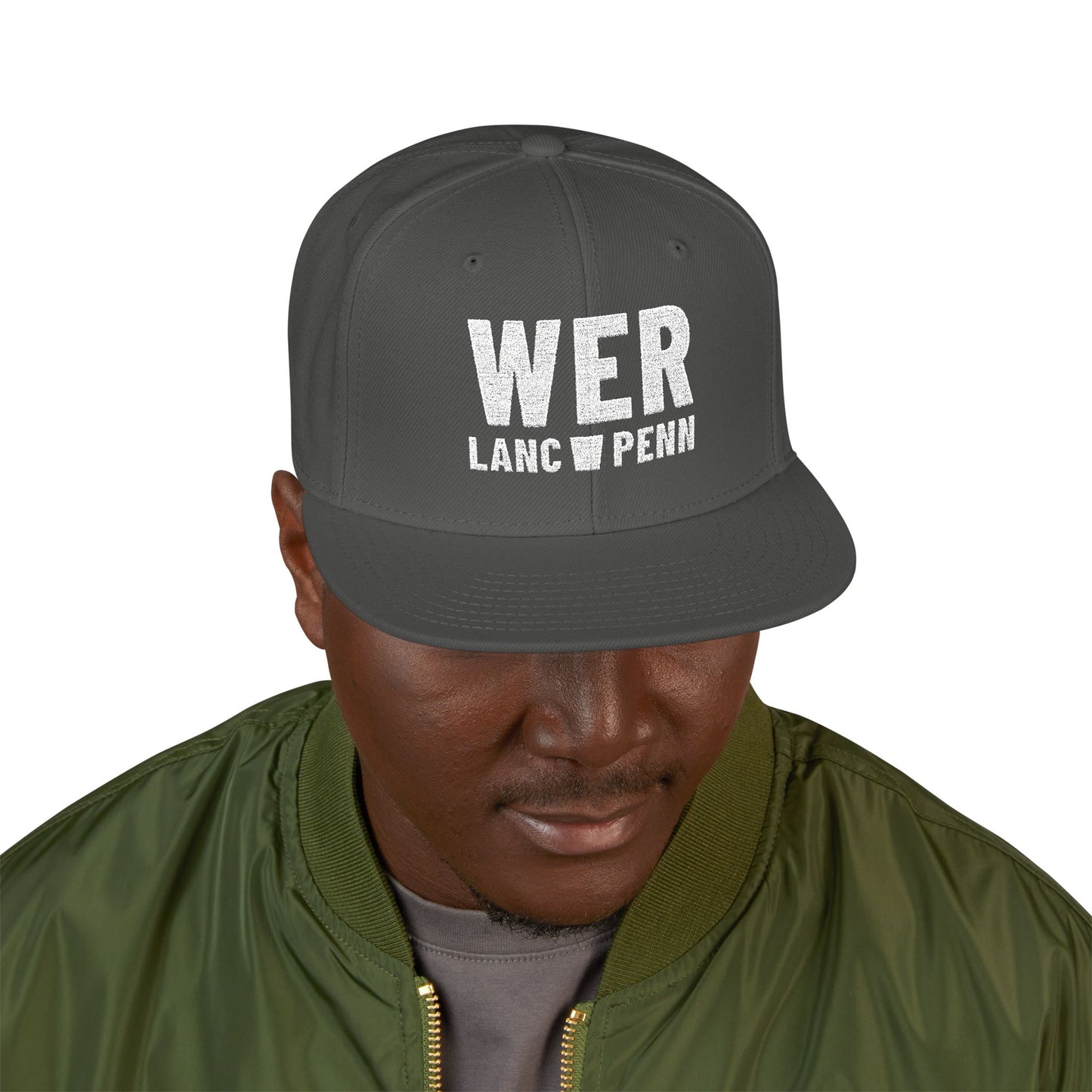 WER LANC-PENN Embroidered Snapback Hat