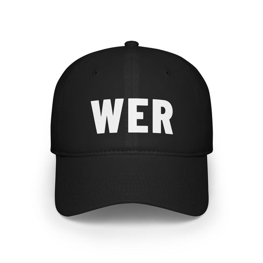 WER Baseball Cap (low profile)